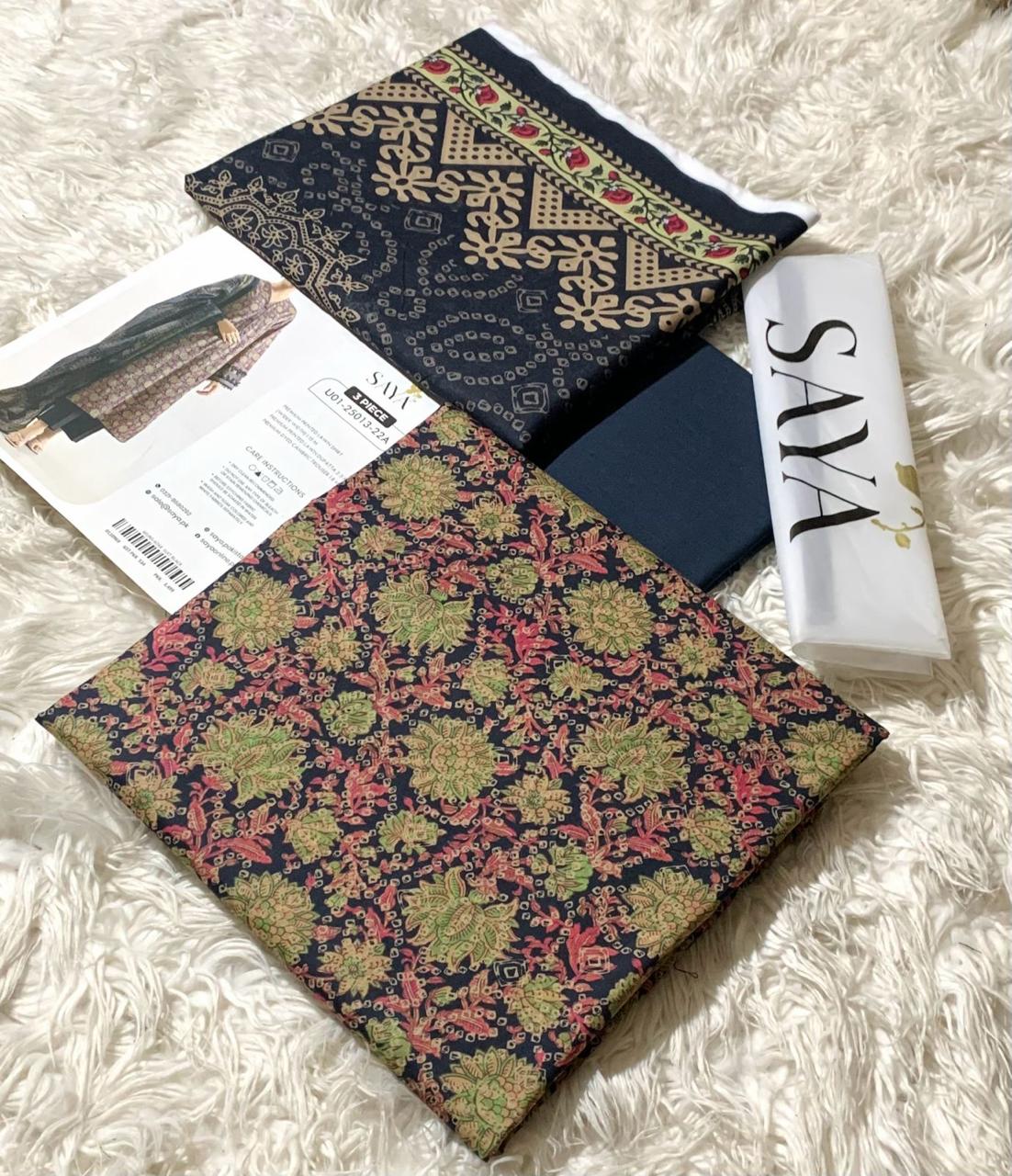 SAYA Lawn 3 Piece