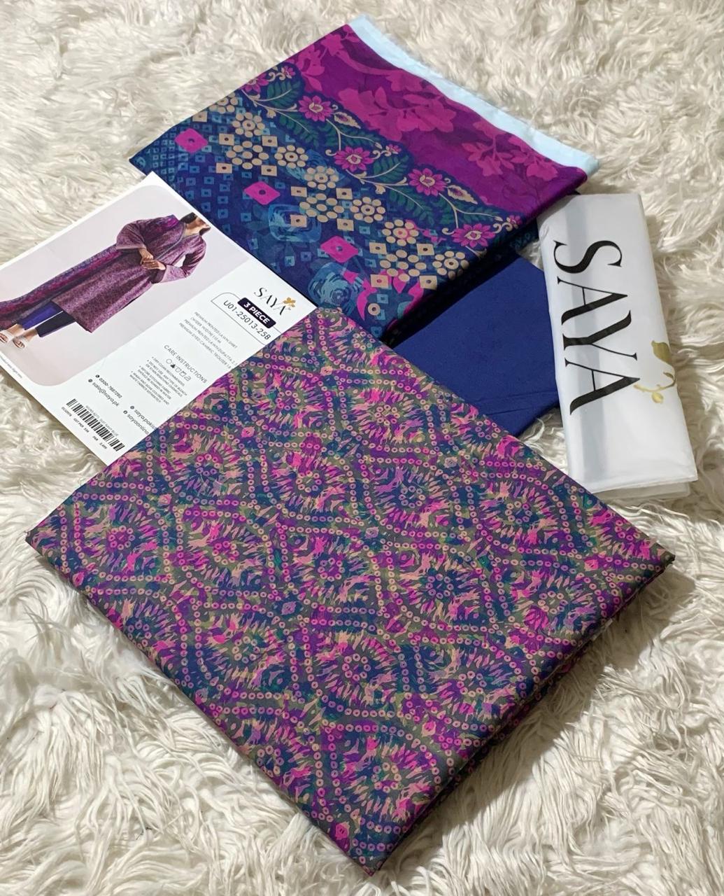 SAYA Lawn 3 Piece