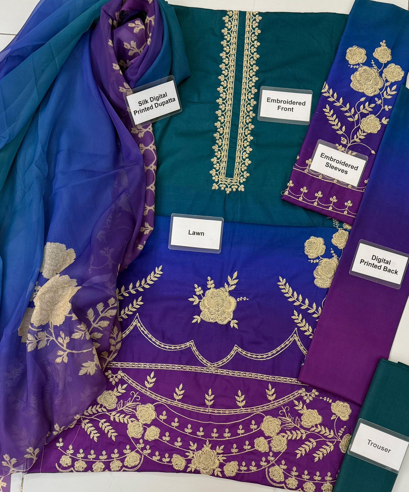 ETHNIC Minal Khan Tie