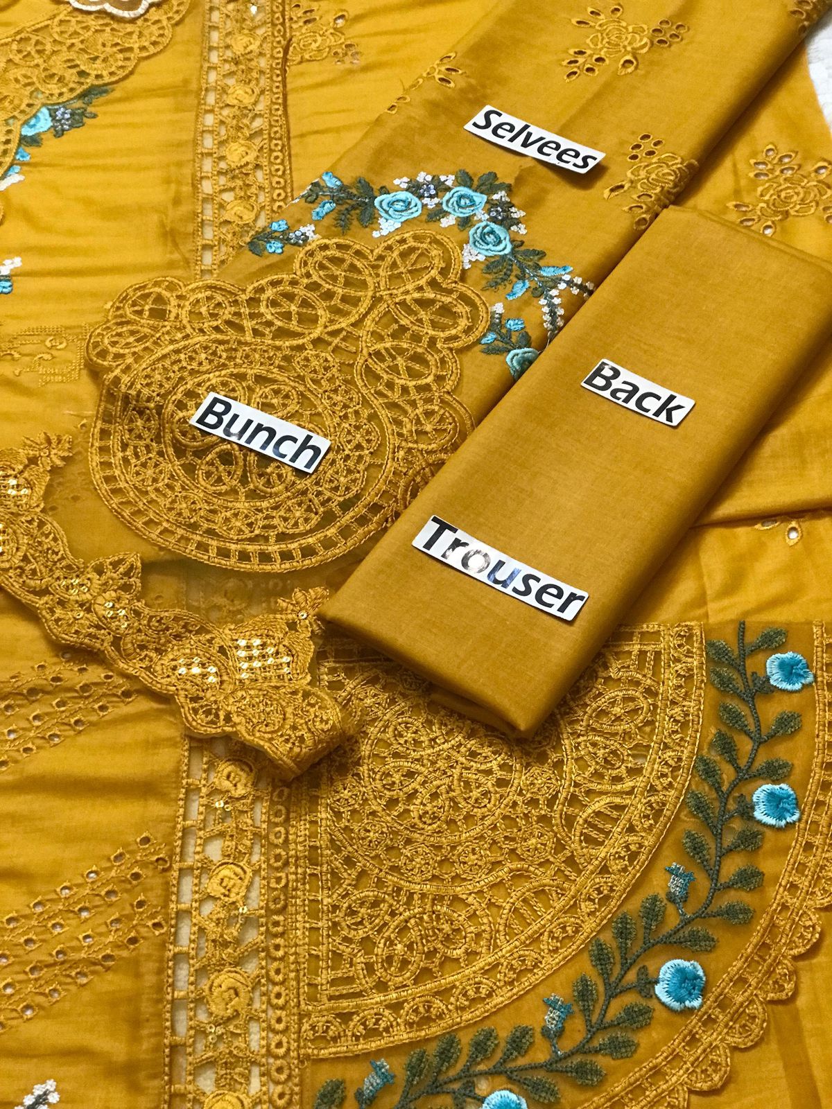 Maria B Luxury Embroidered Lawn Suit