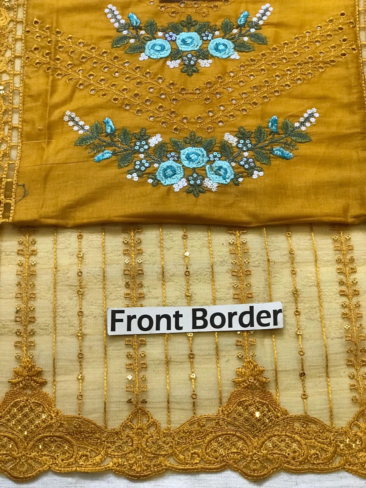 Maria B Luxury Embroidered Lawn Suit