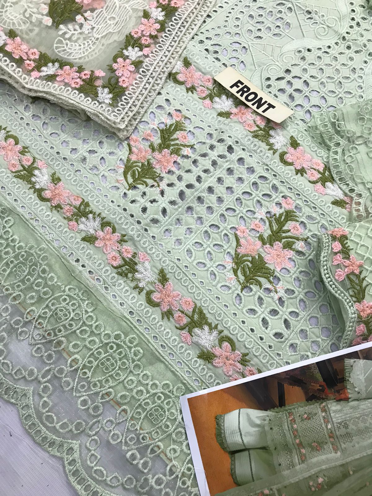 Mushq Valentina Chikankari Lawn Suit