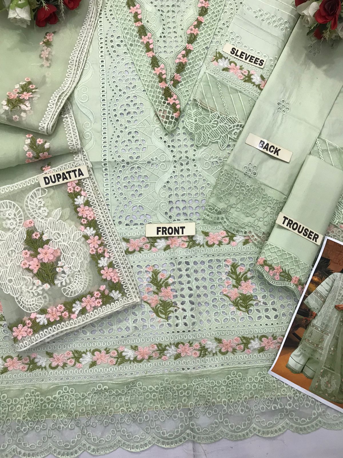 Mushq Valentina Chikankari Lawn Suit