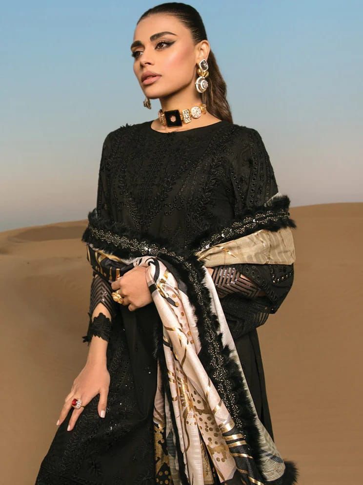 Rangrasiya Chikankari Cotton Silk Suit