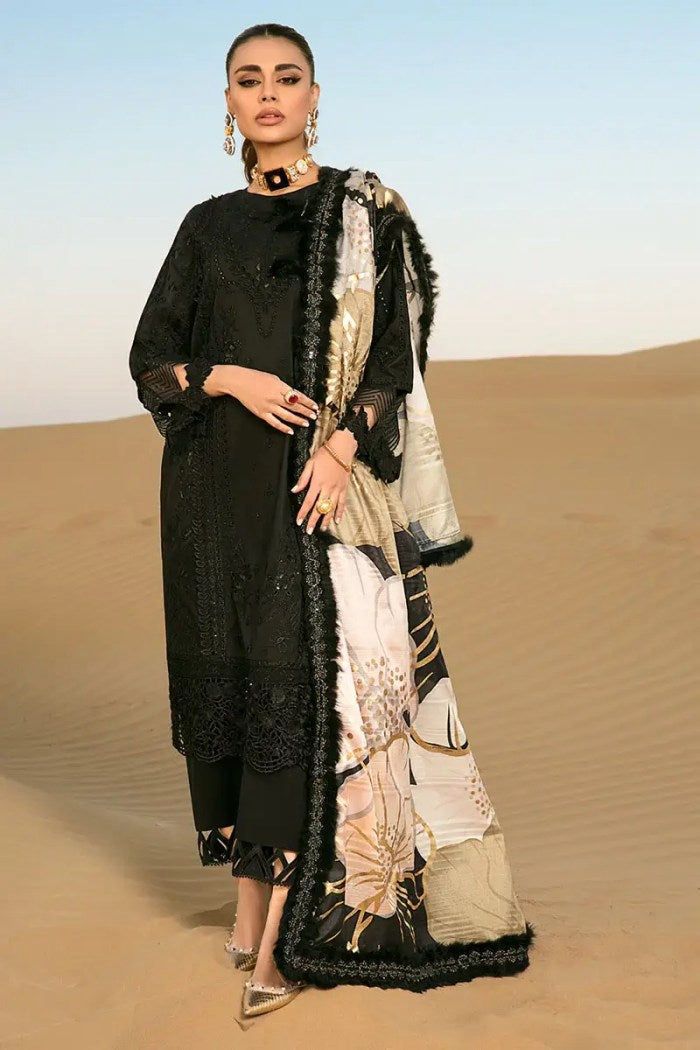 Rangrasiya Chikankari Cotton Silk Suit