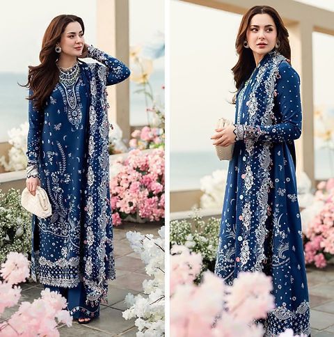 QALAMKAR Luxury Lawn Suit