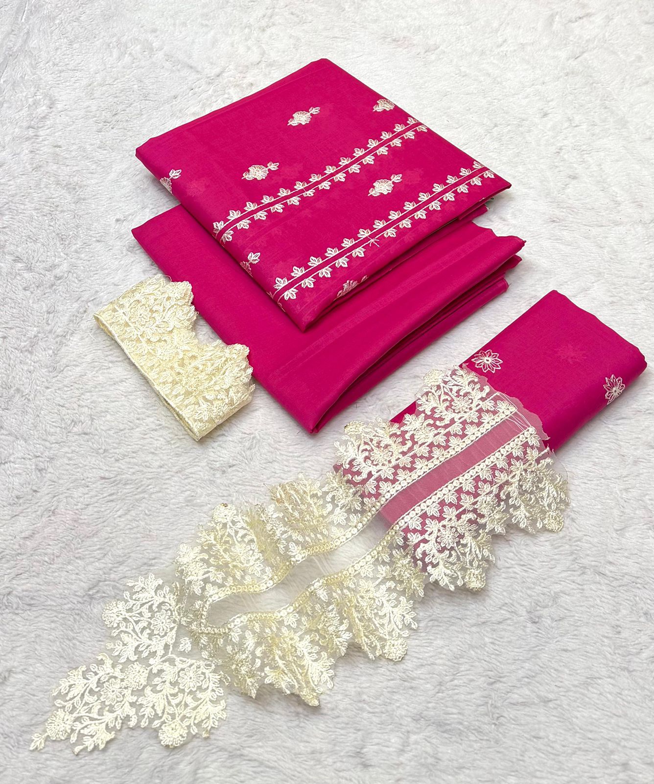 Bareeza 2PC Fancy Embroidered Lawn