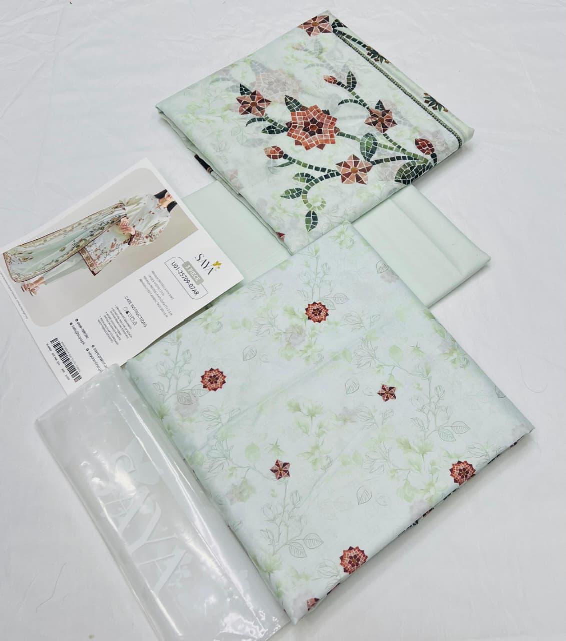 SAYA Lawn 3 Piece