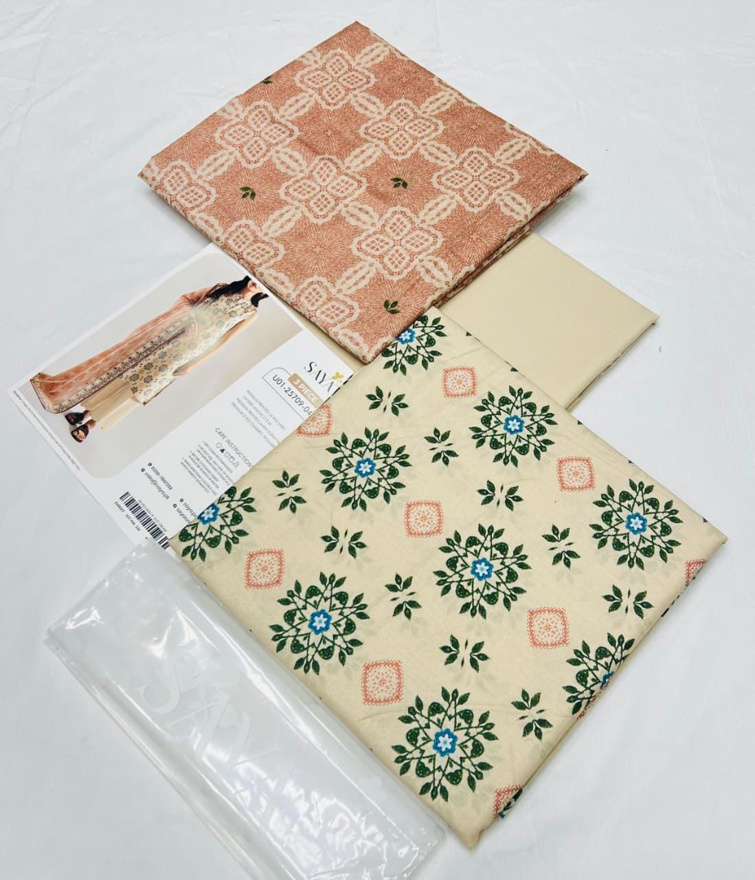 SAYA Lawn 3 Piece