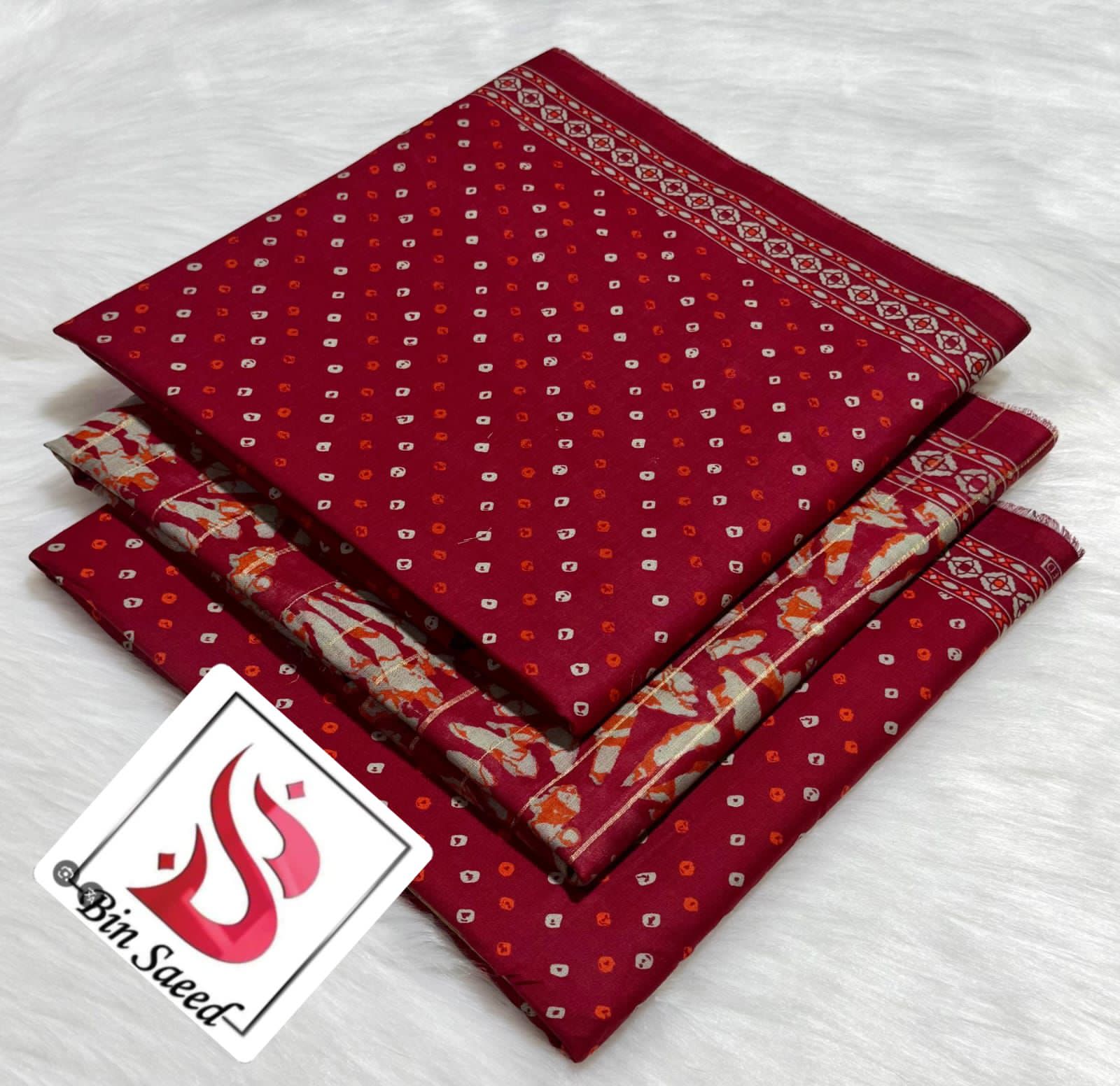 Bin Saeed  — Printed 3PC Collection