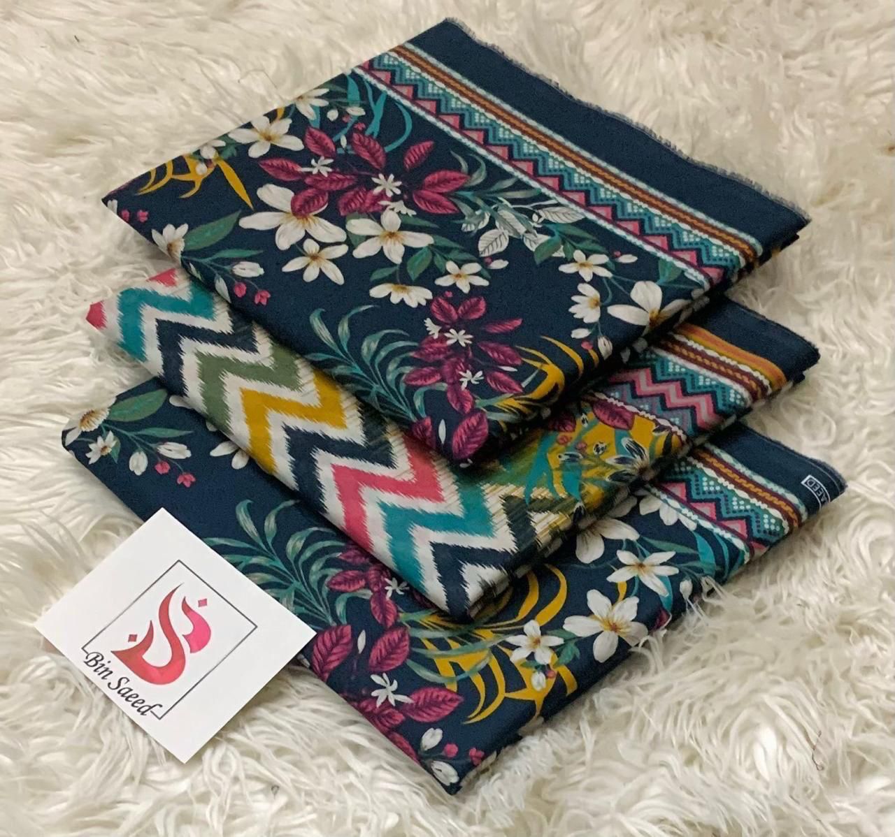 Bin Saeed  — Printed 3PC Collection