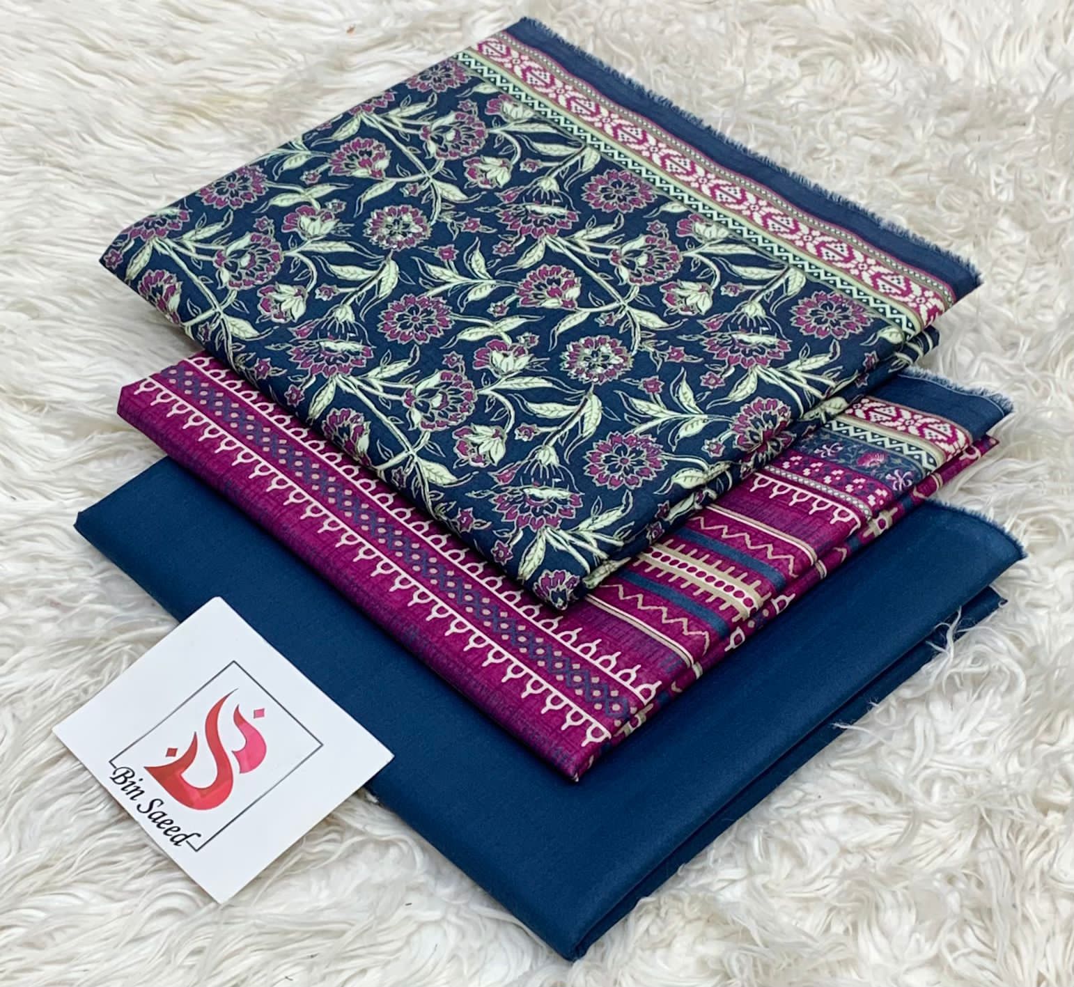 Bin Saeed  — Printed 3PC Collection