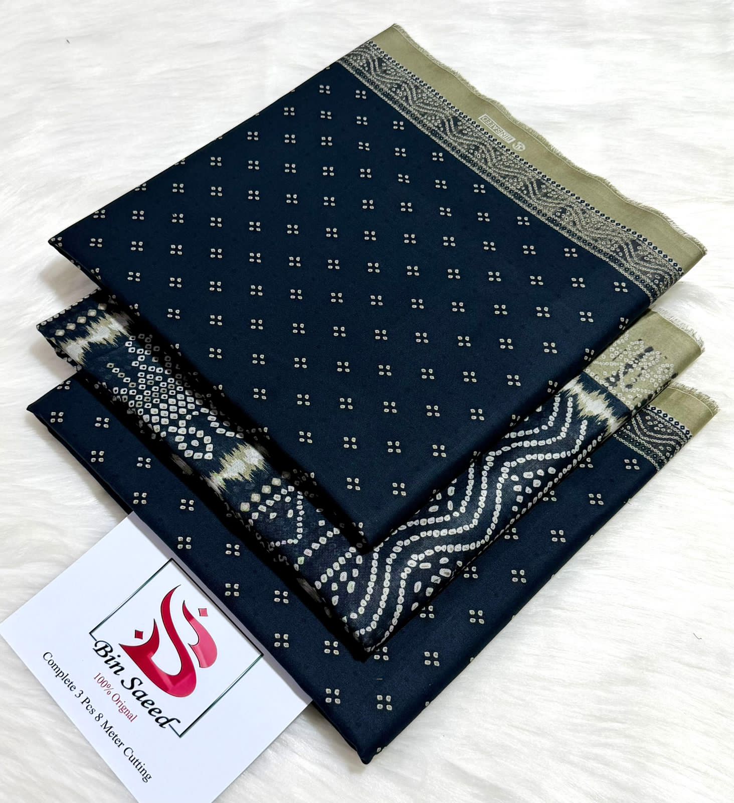 Bin Saeed  — Printed 3PC Collection