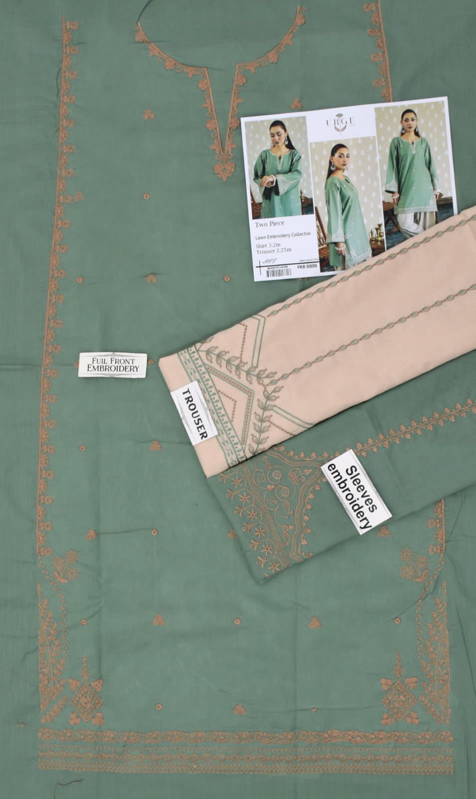 PEZWAN Two Piece Lawn Suit