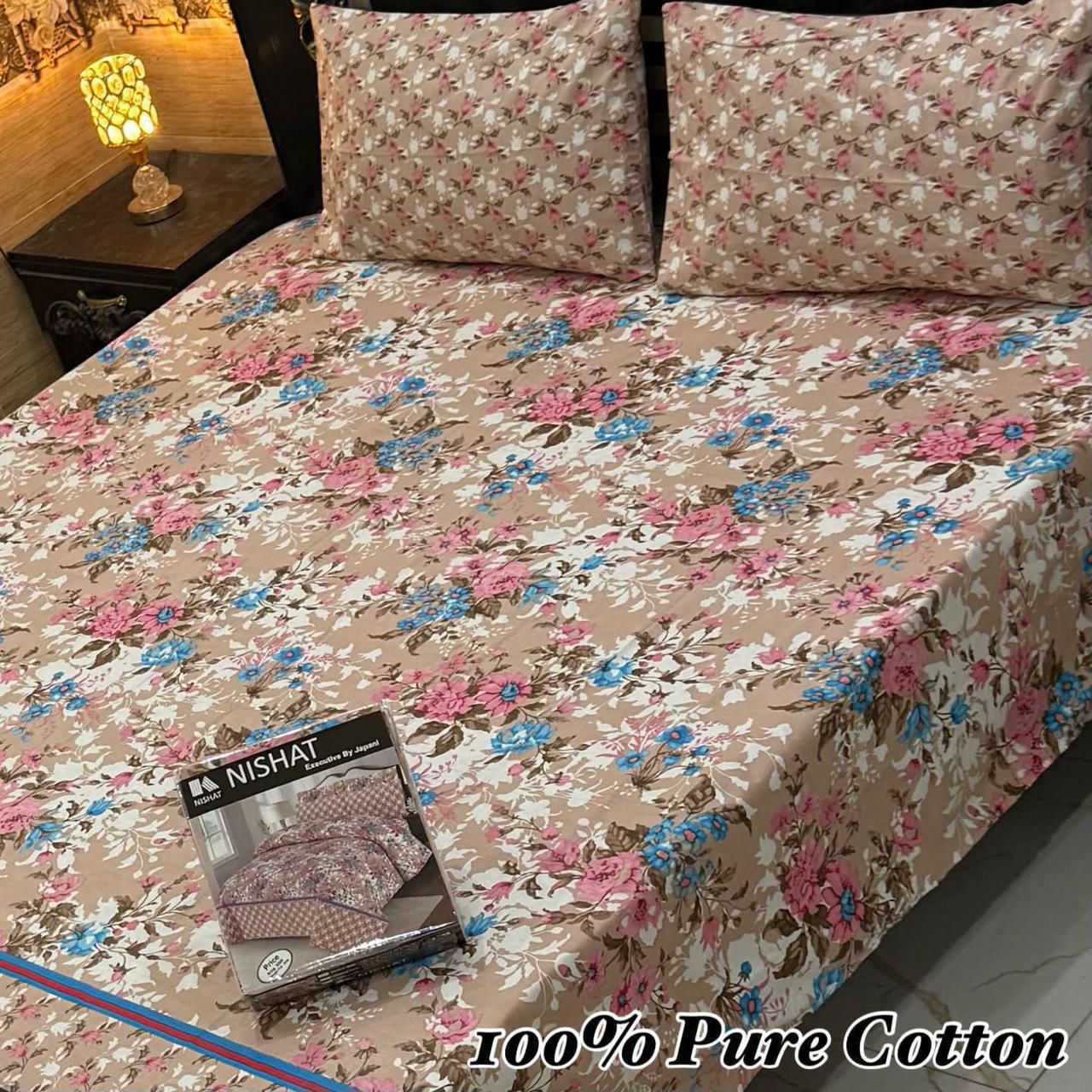 Everyday Comfort Pure Cotton Bedsheet Set
