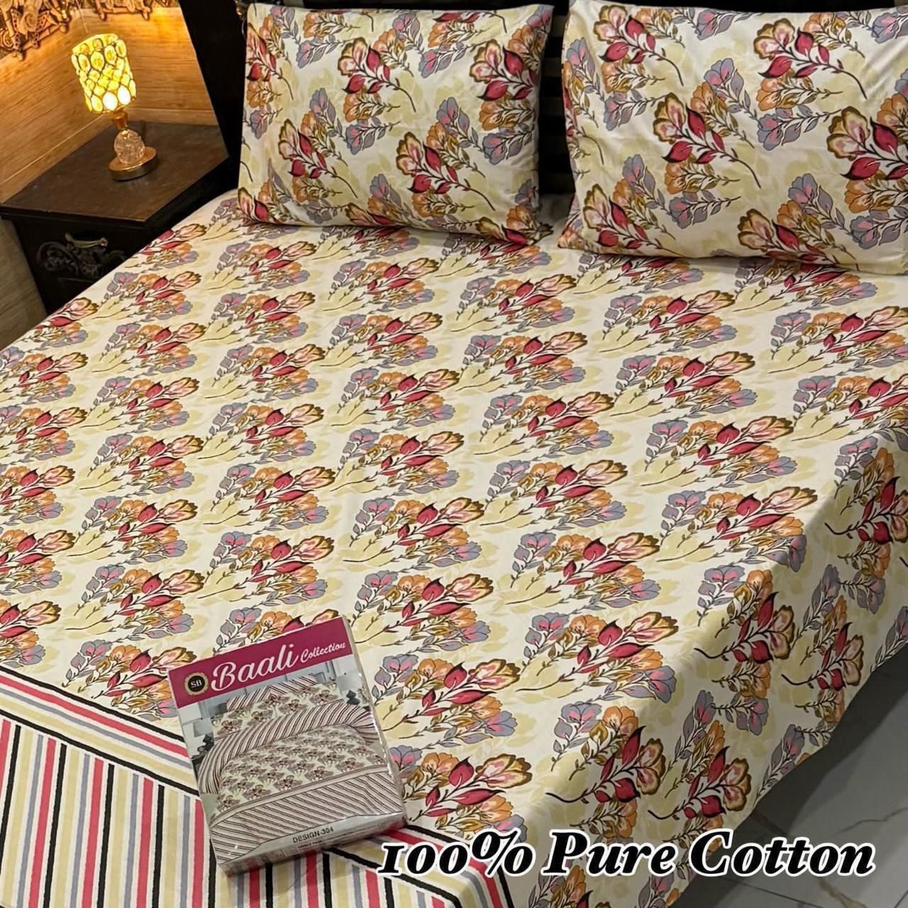 Everyday Comfort Pure Cotton Bedsheet Set