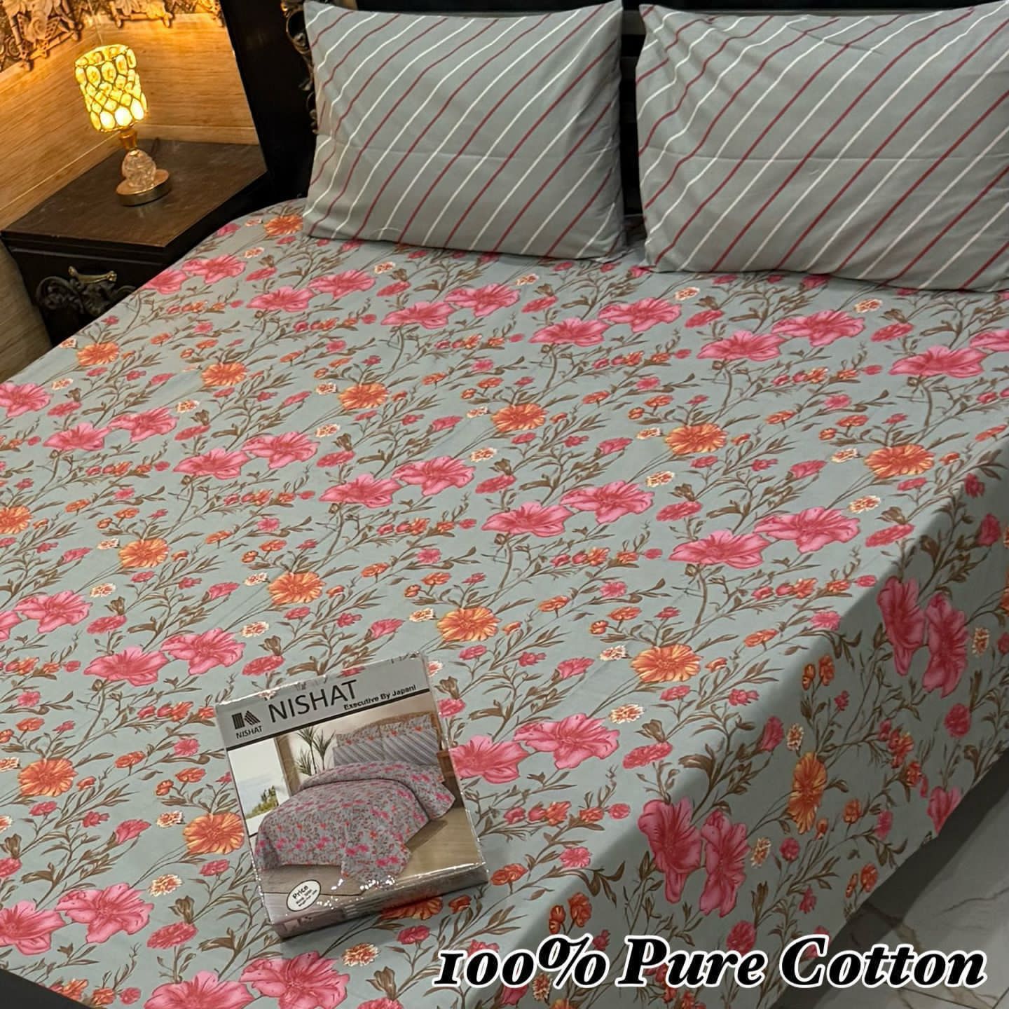 Everyday Comfort Pure Cotton Bedsheet Set