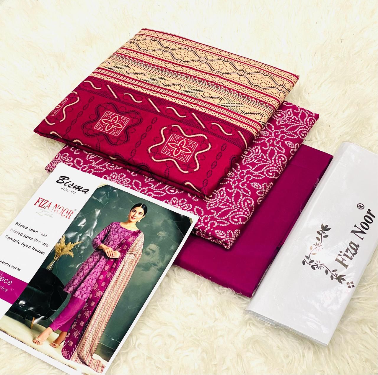 Fiza Noor Digital Print Lawn