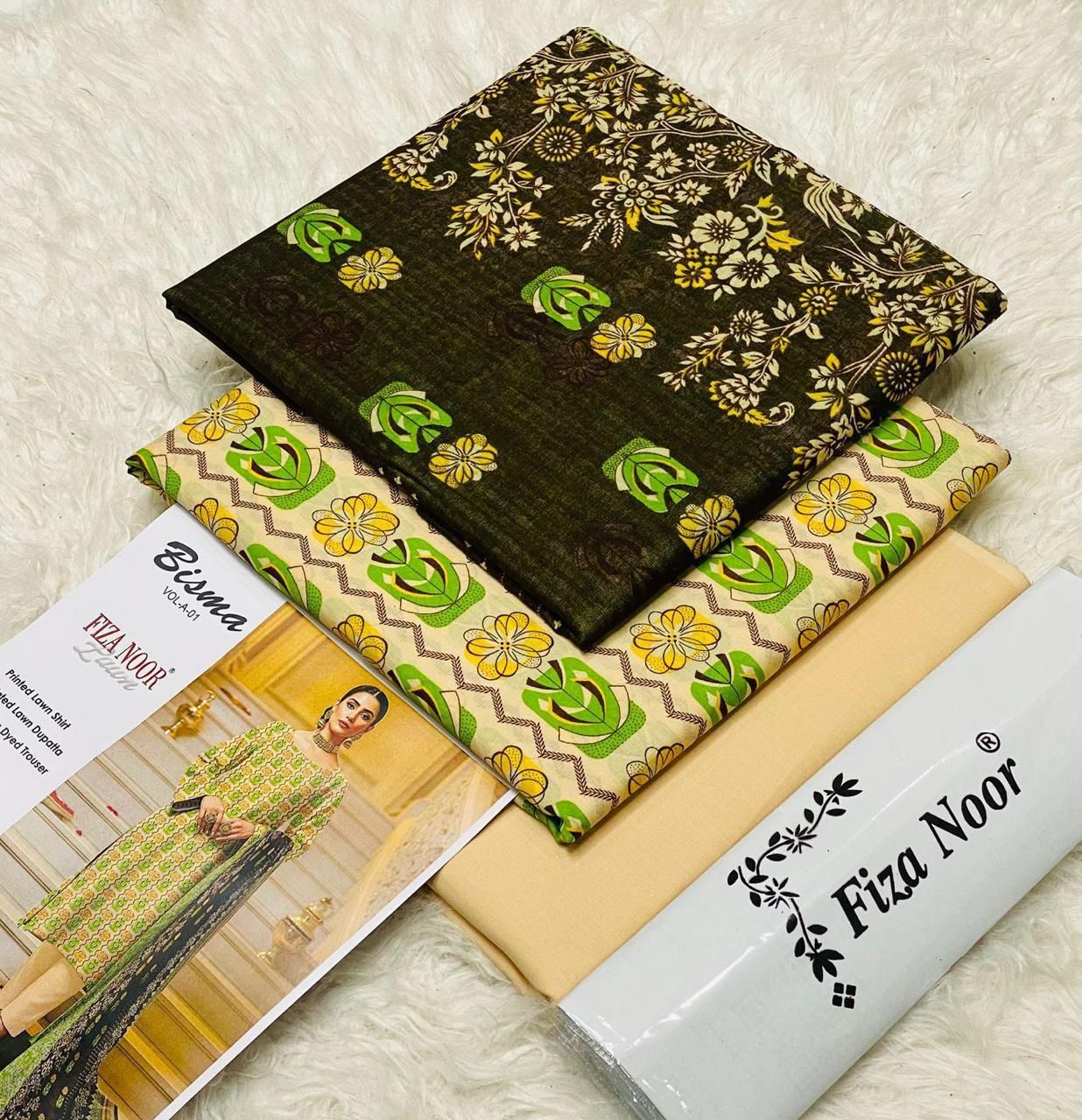 Fiza Noor Digital Print Lawn