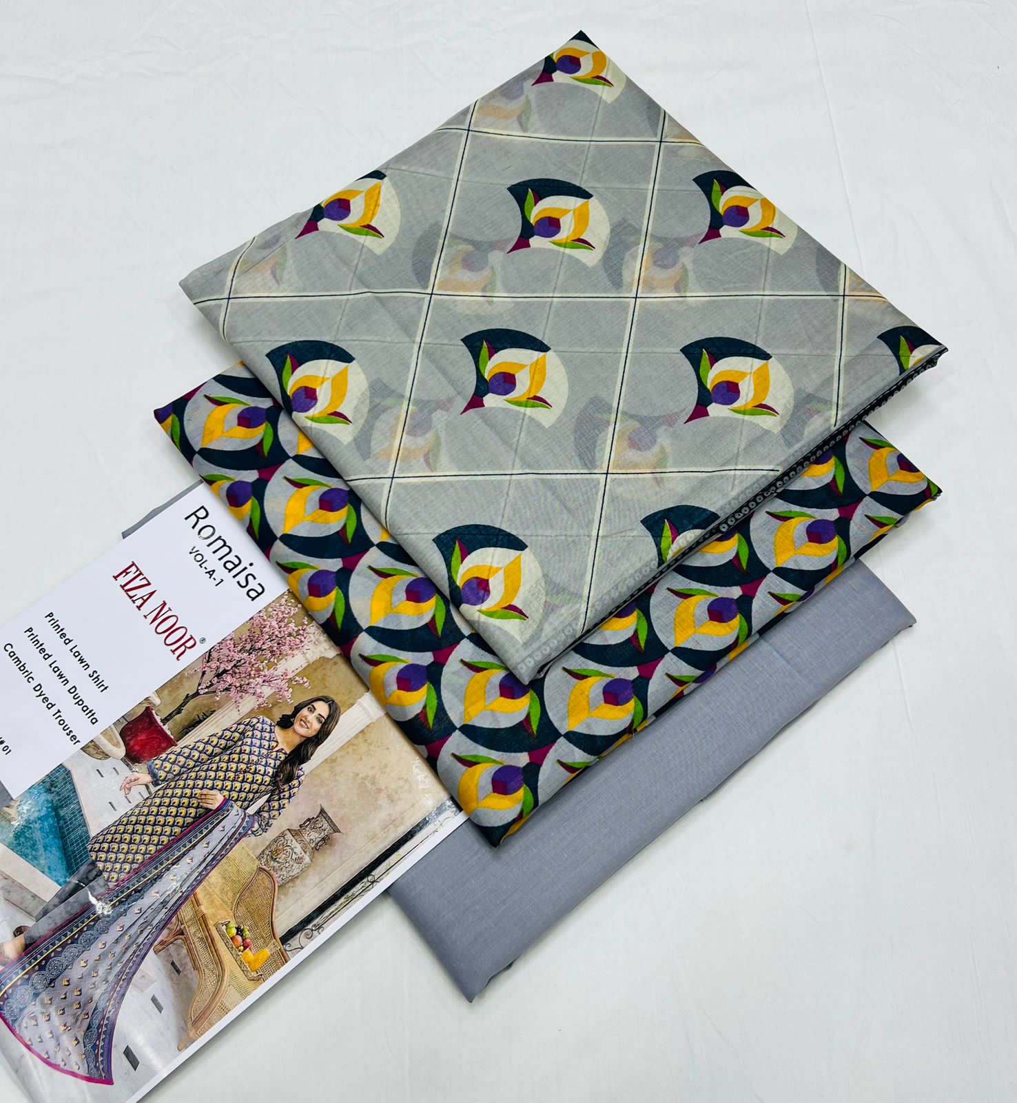 Fiza Noor Digital Print Lawn
