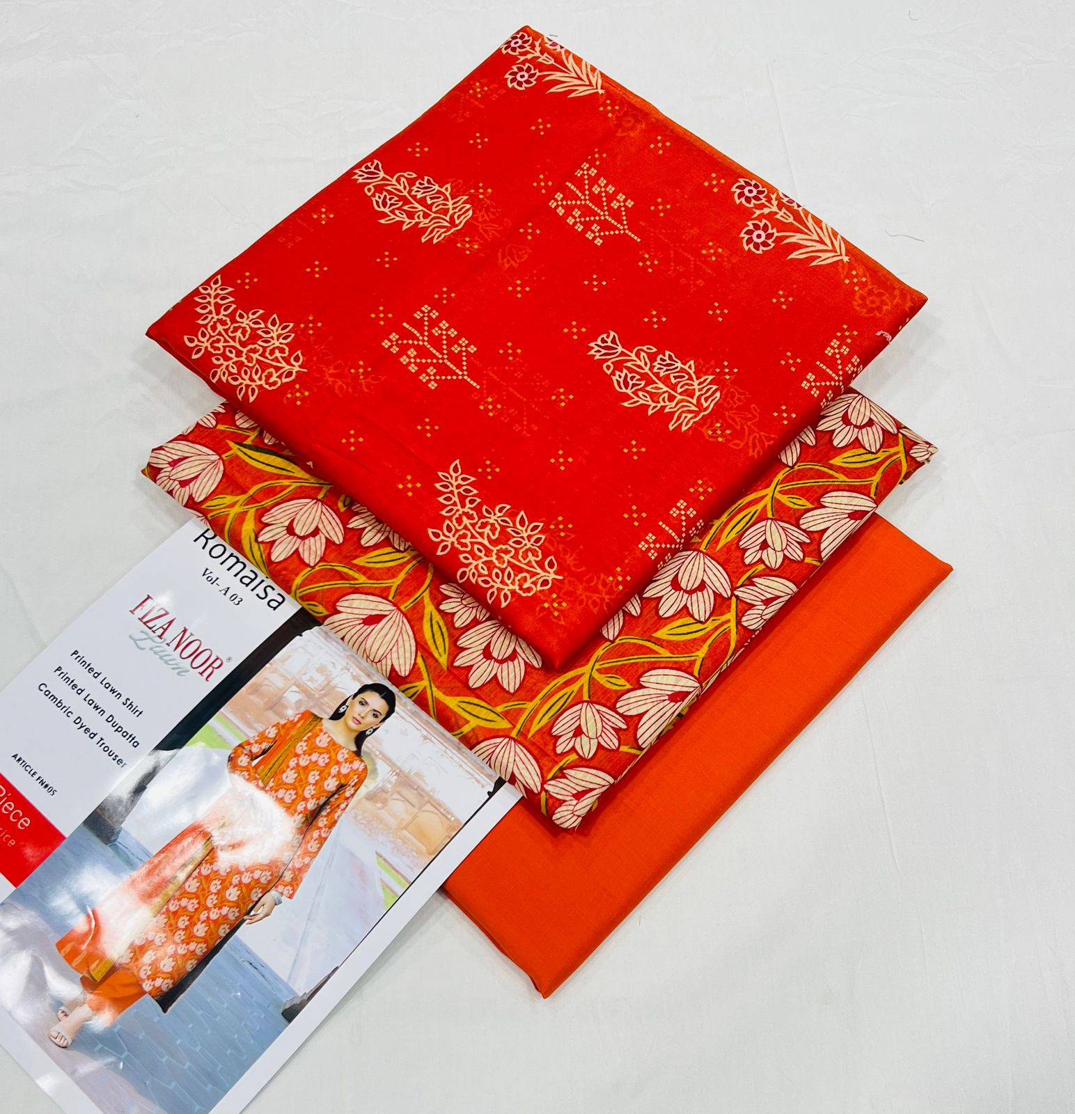 Fiza Noor Digital Print Lawn