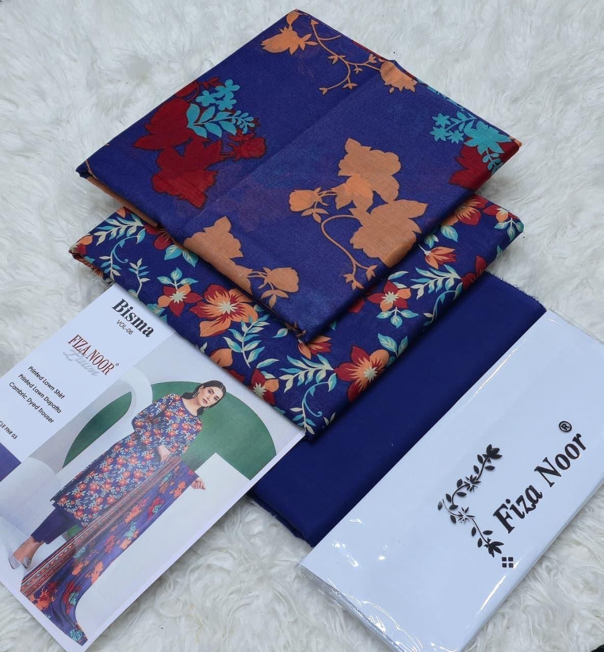 Fiza Noor Digital Print Lawn